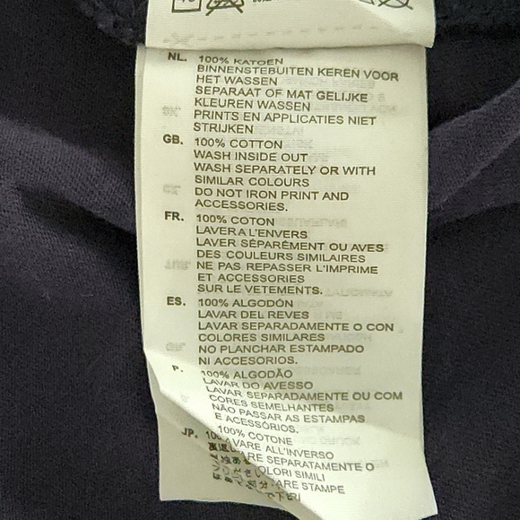 G-STAR RAW Graphic Logo T-Shirt navy medium - Picture 10 of 13